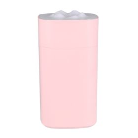 Xiaoxueshan Night Light Humidifier USB Mini Car Air Purifier (Option: Square powder-USB)