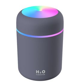 Car USB Colorful Cup Air Humidifier (Option: Black-USB)